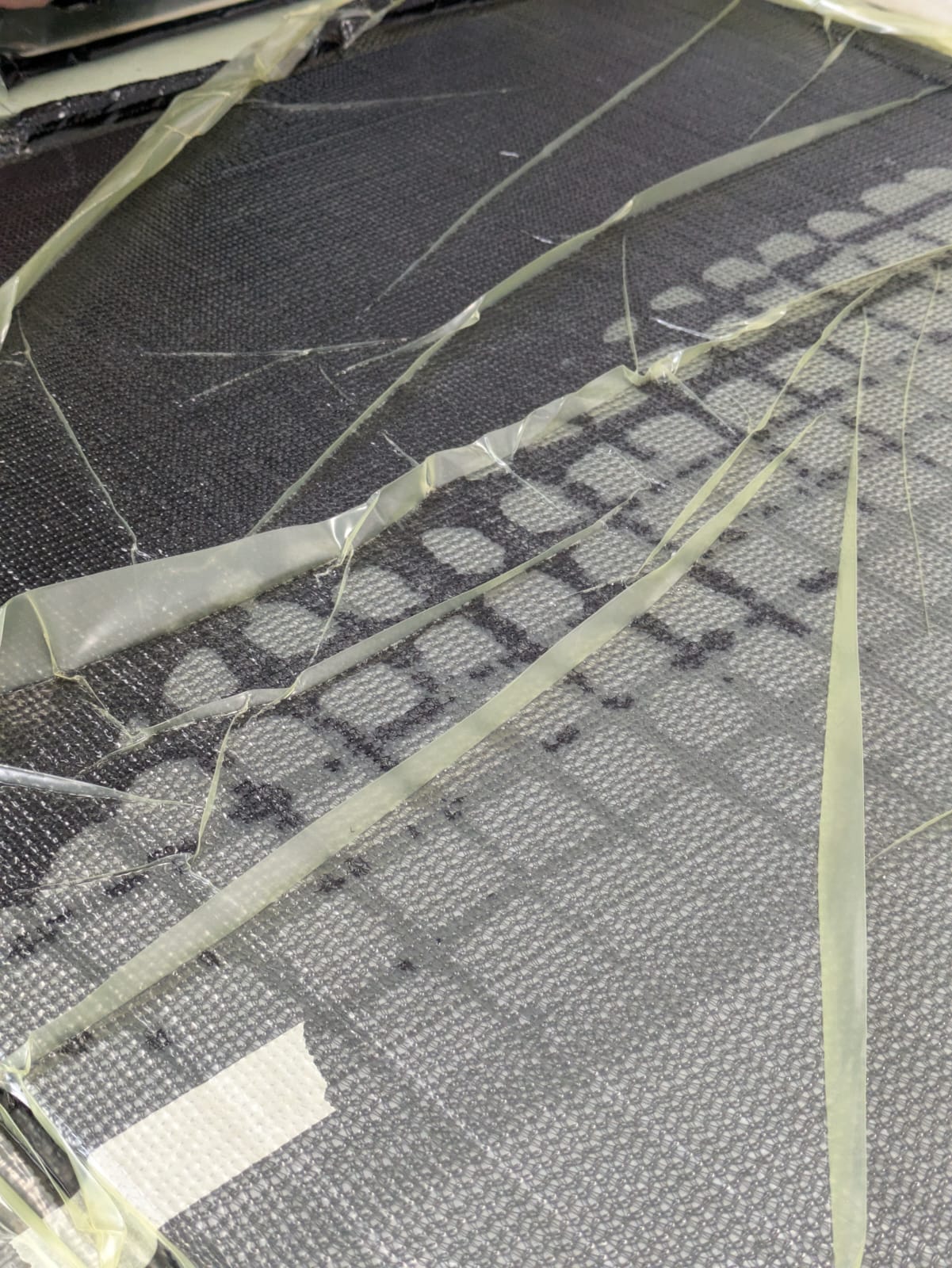 Composite materials vacuum stage